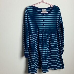 Hanna Anderson size 110 blip striped dress